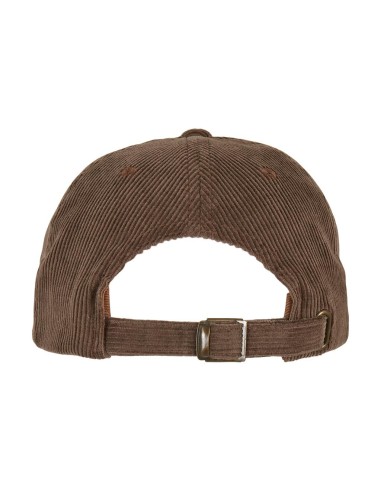 FLE-6245CD-Casquette dad cap en velours profil bas (6245CD)